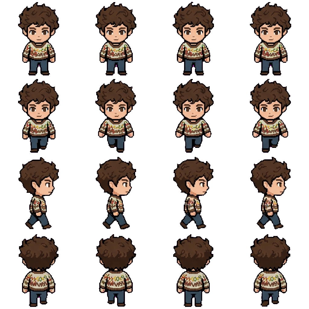 Ремус movement sprite