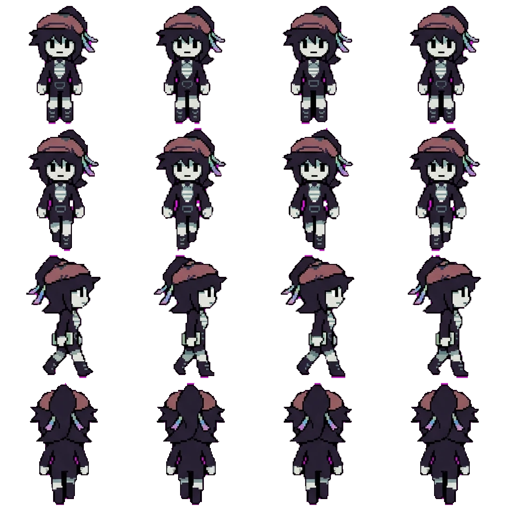 Sasha movement sprite