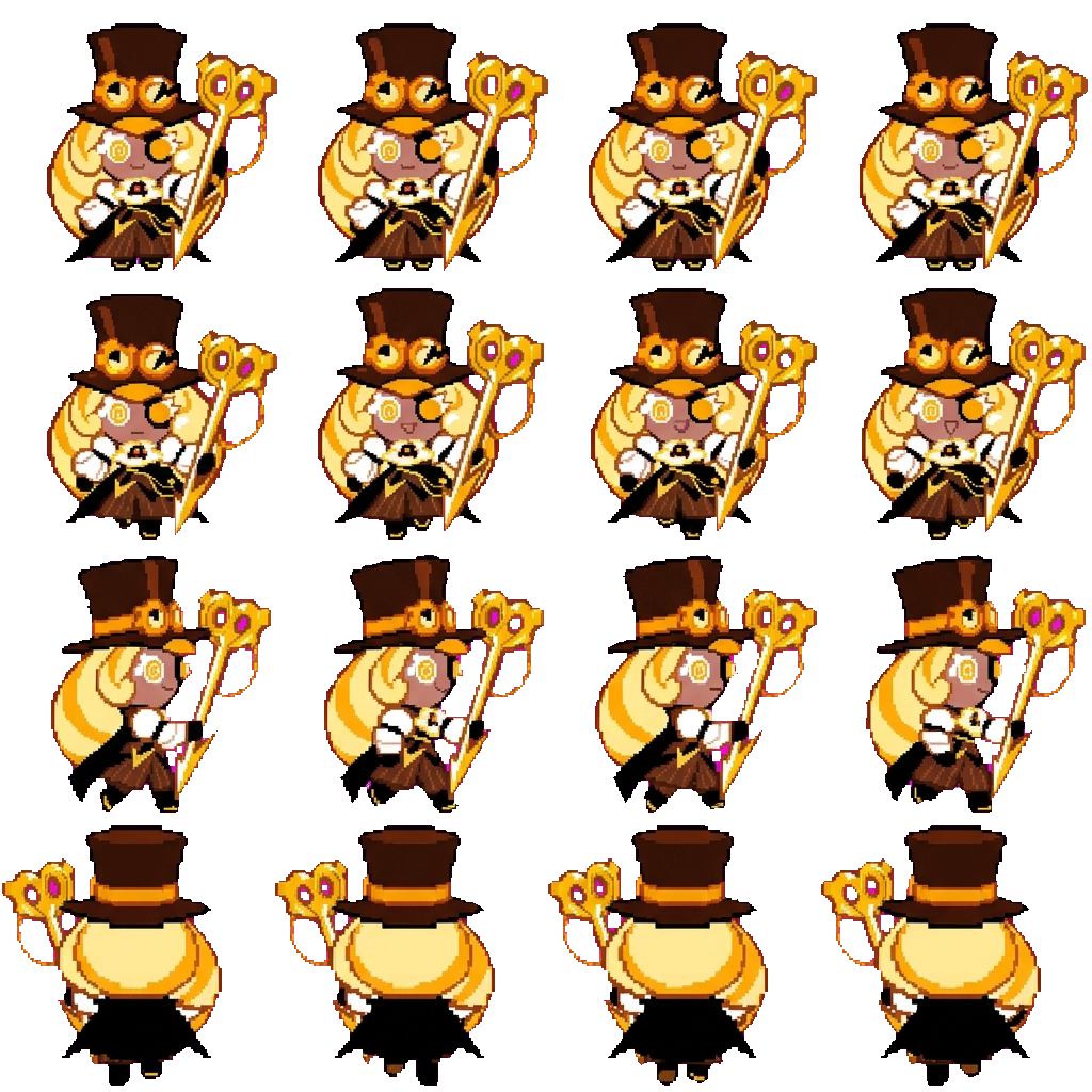 Timekeeper cookie movement sprite