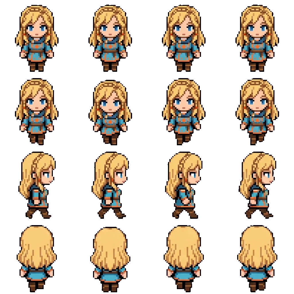 Marella movement sprite