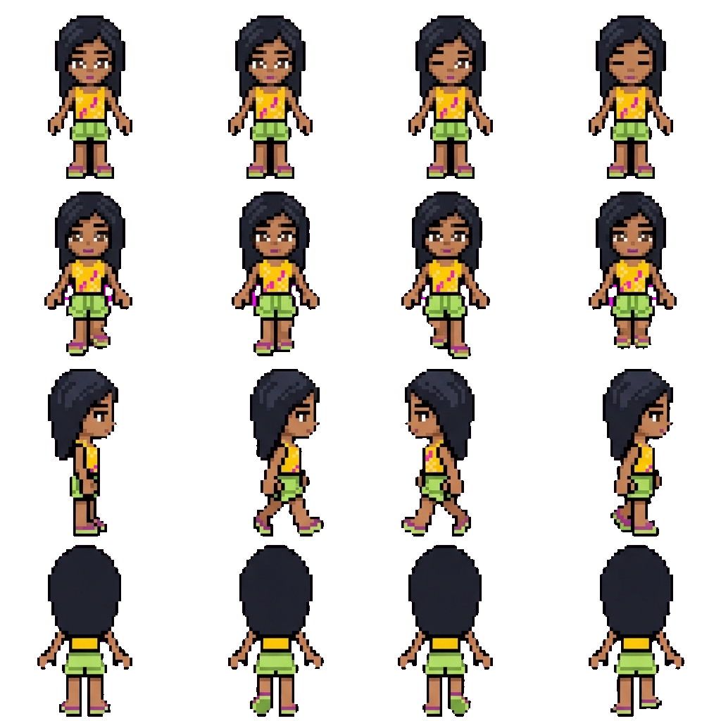 Charlotte movement sprite