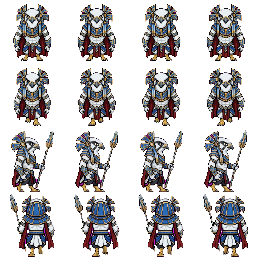 Horus movement sprite