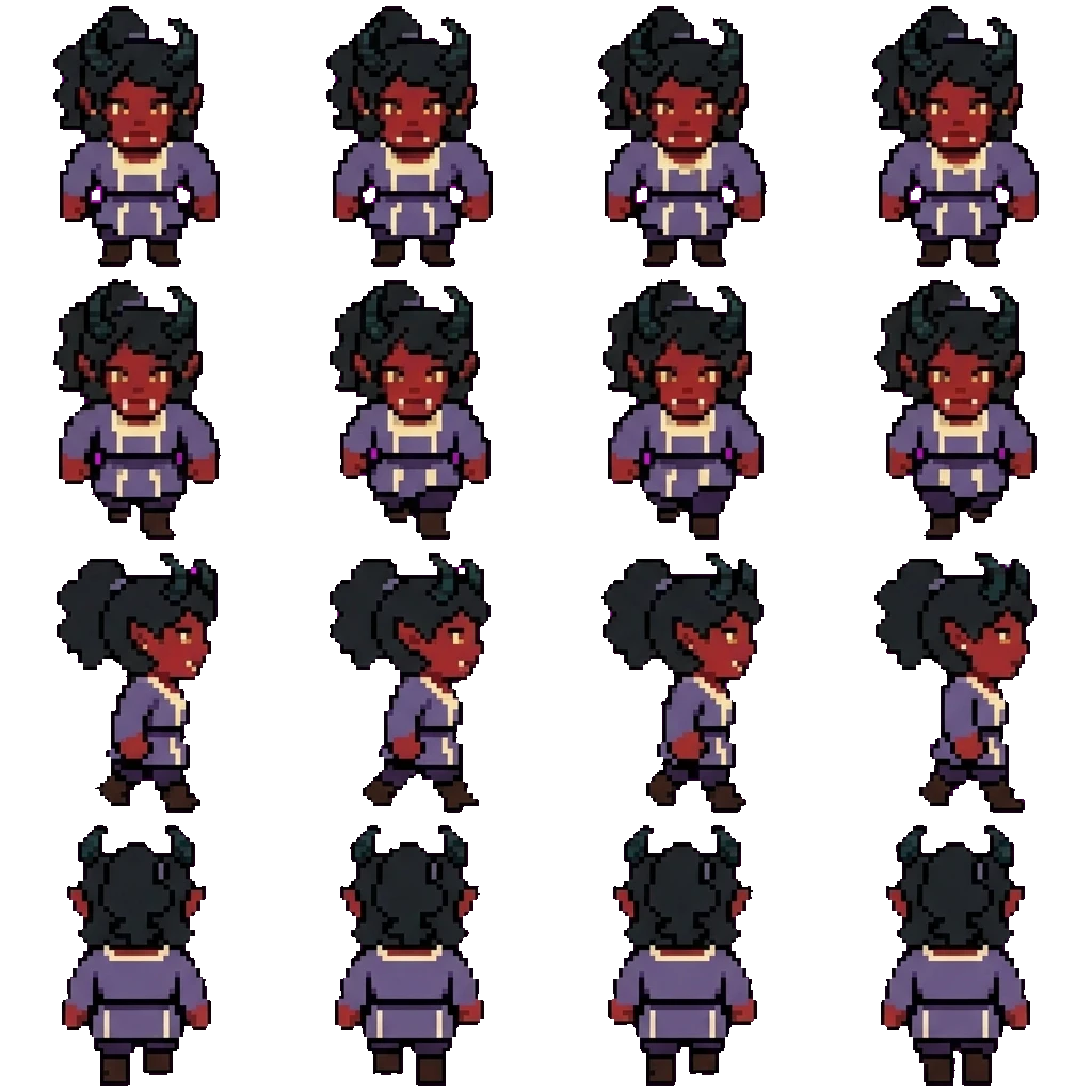 Aka-Uba movement sprite