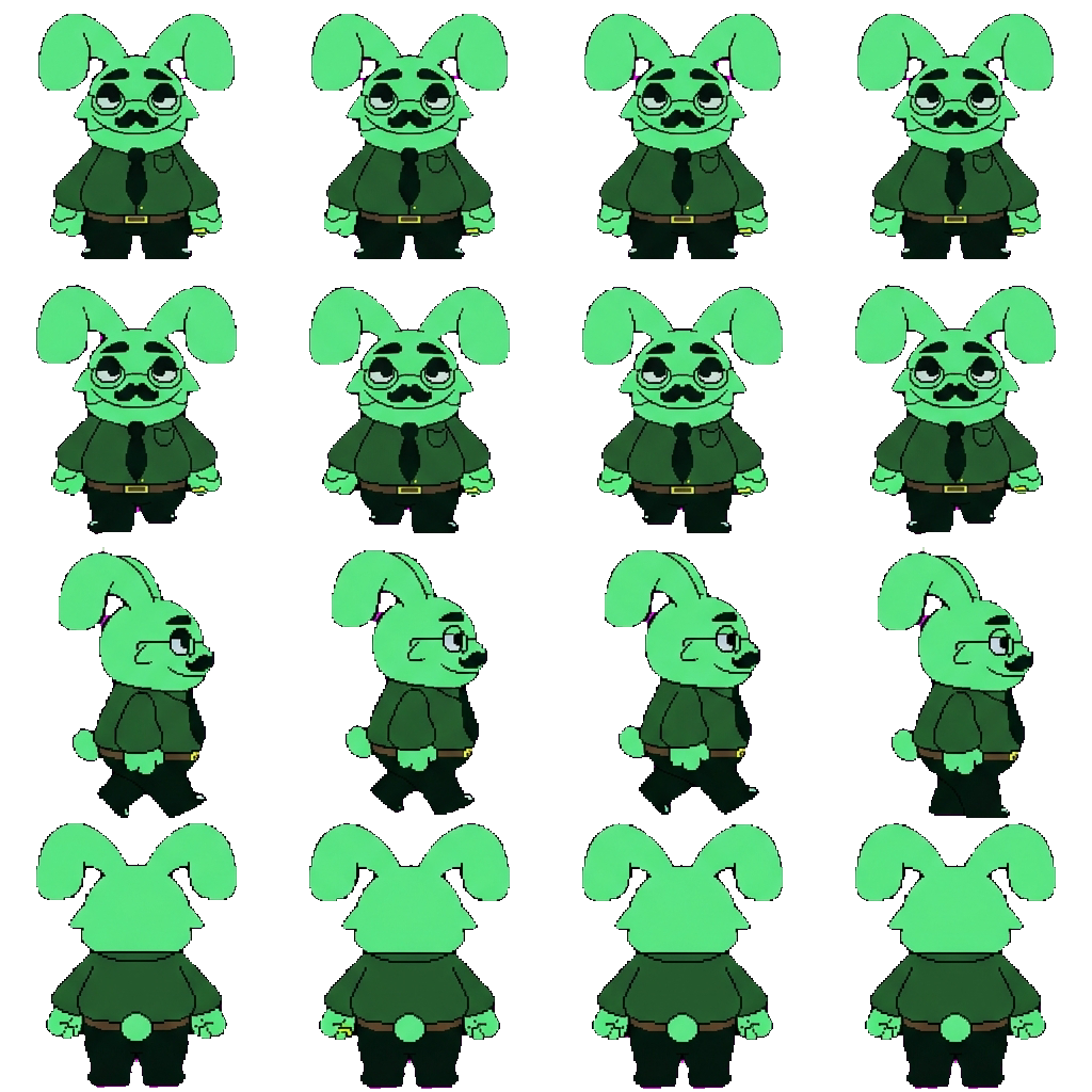 Psychologist movement sprite