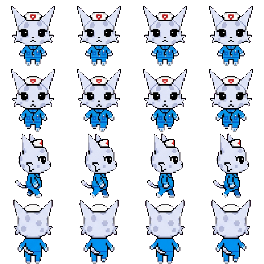Head nurse movement sprite