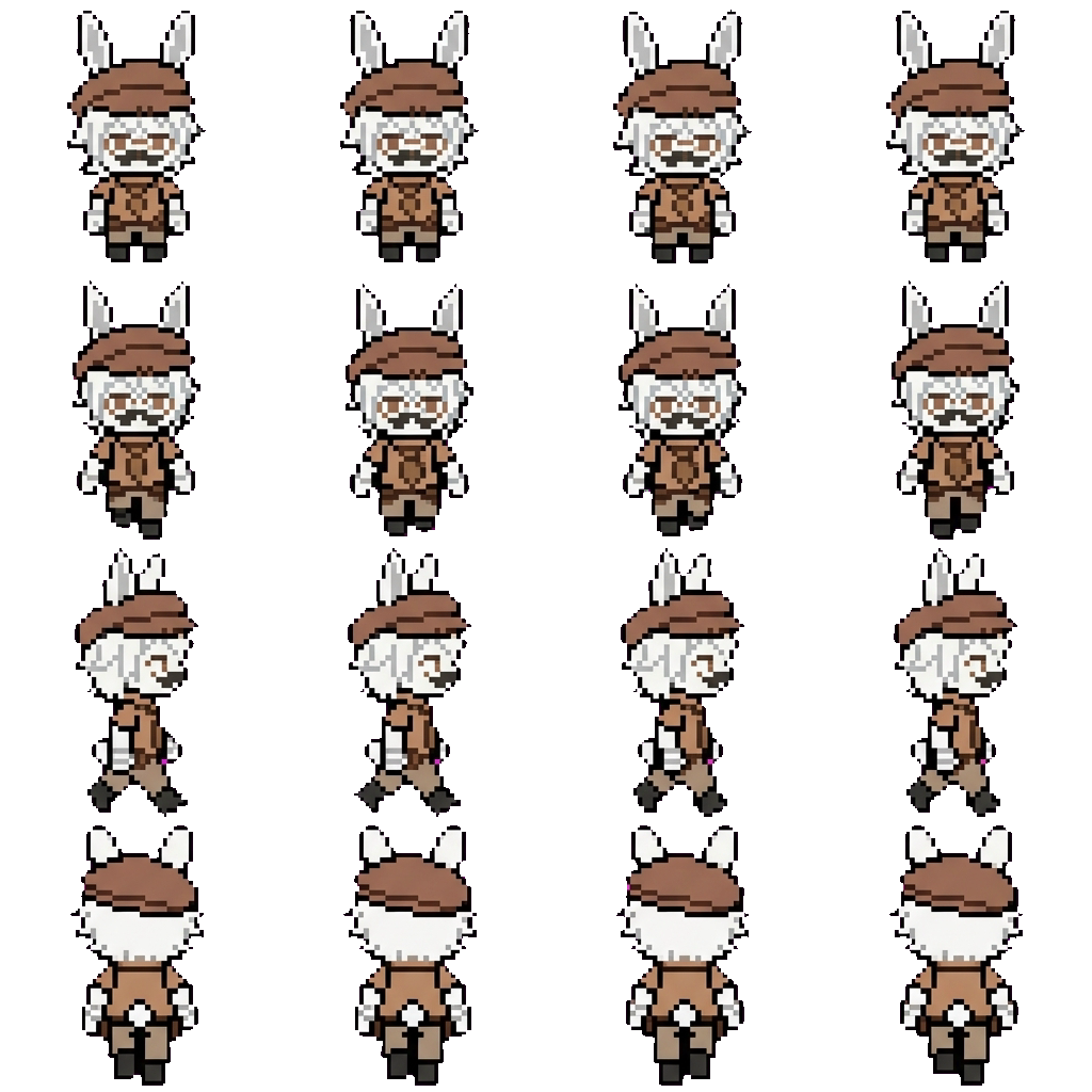 Barney movement sprite