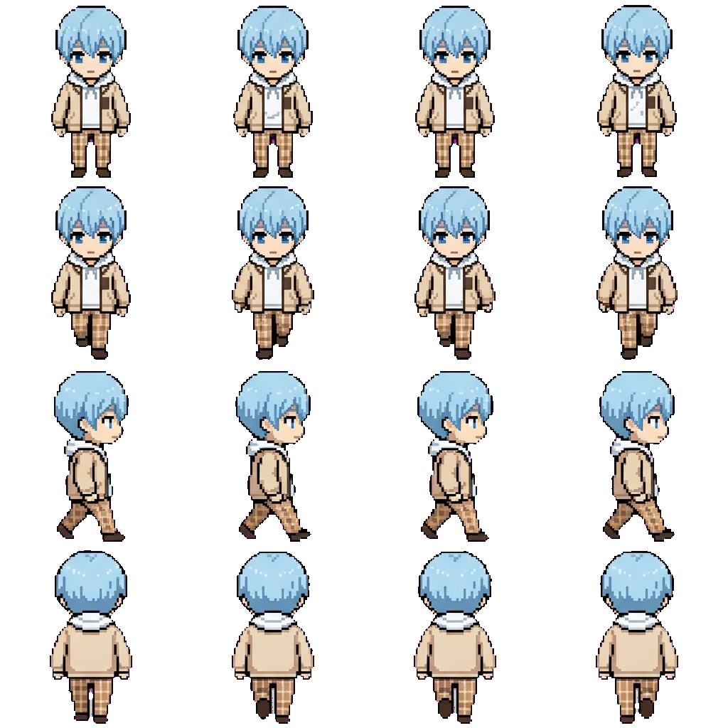 Hiori movement sprite