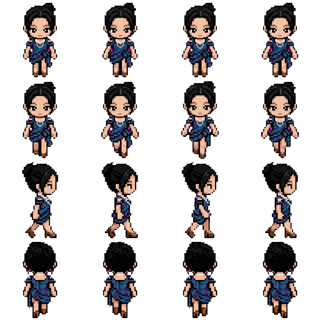 Jennie movement sprite