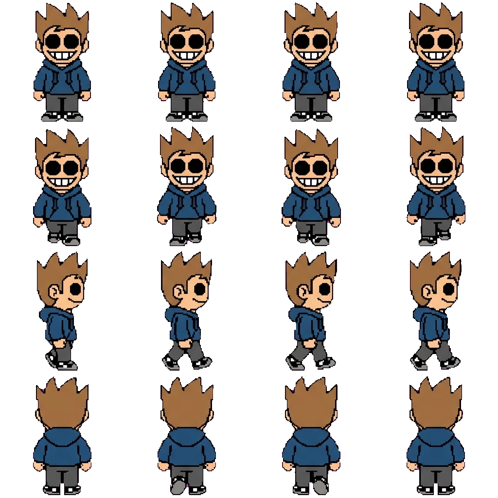 Tom movement sprite