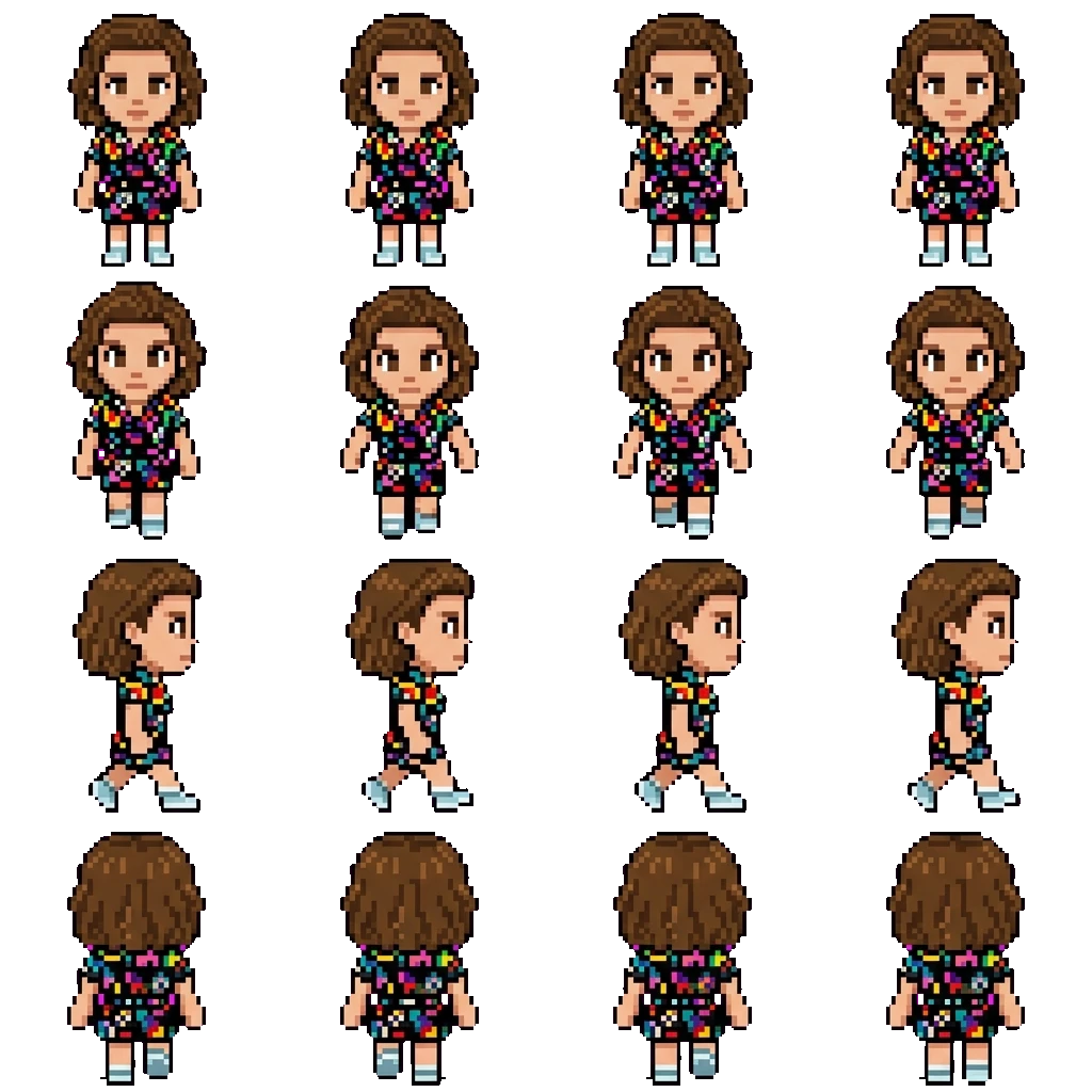 Jane Hopper movement sprite