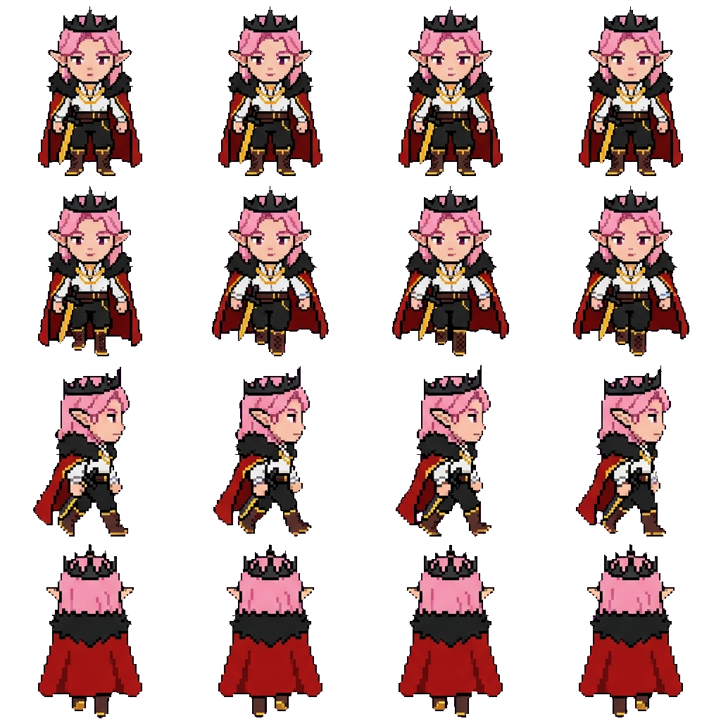 technoblade movement sprite