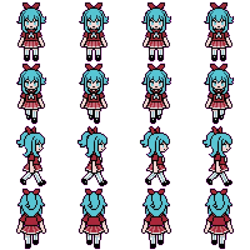 Eli movement sprite
