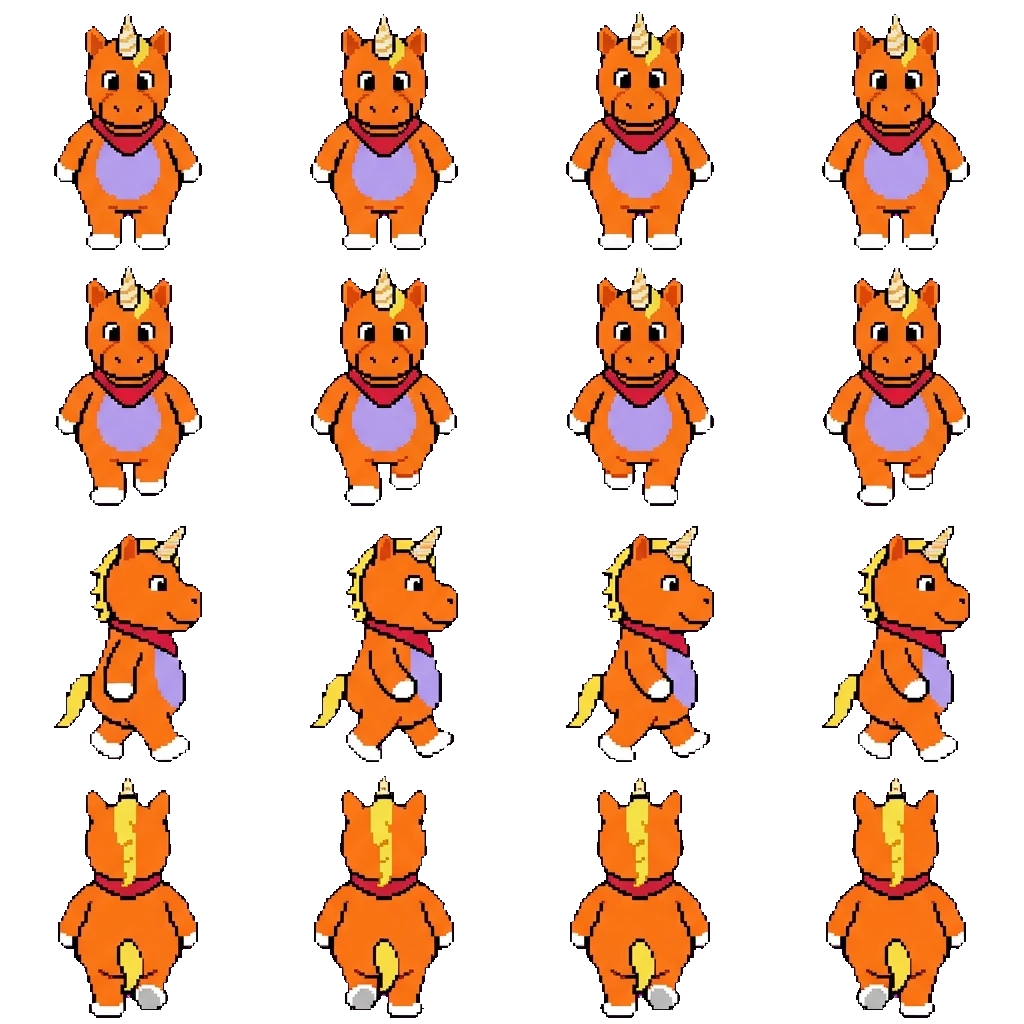 Buddy movement sprite