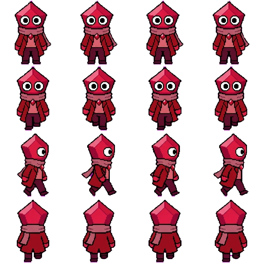 Ruby movement sprite