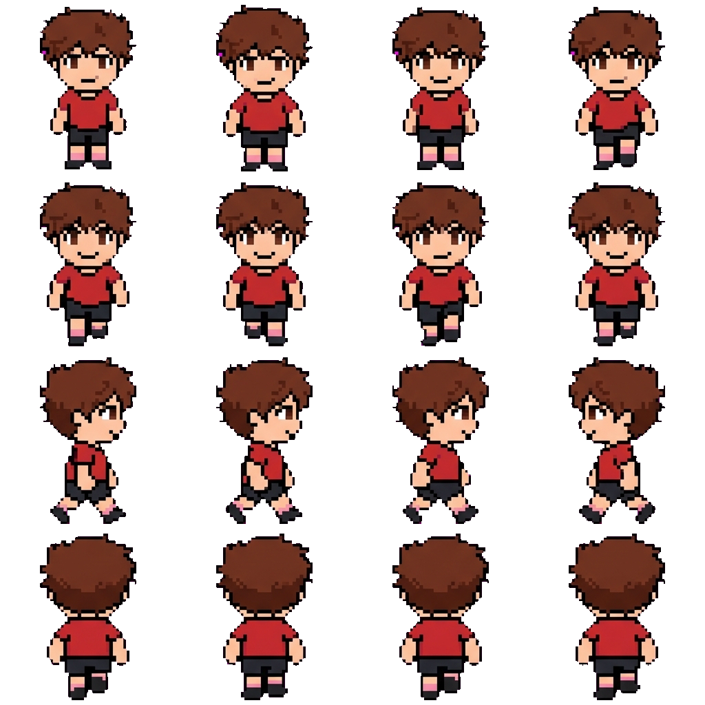 Albert movement sprite