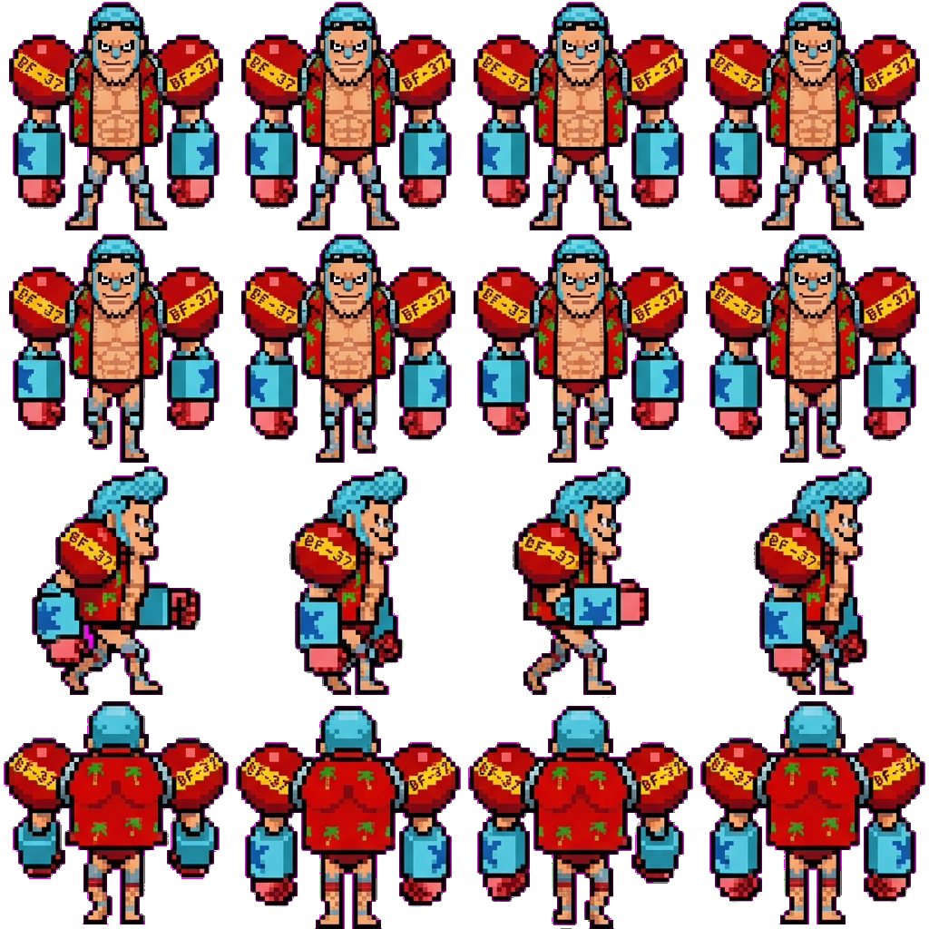 Franky movement sprite