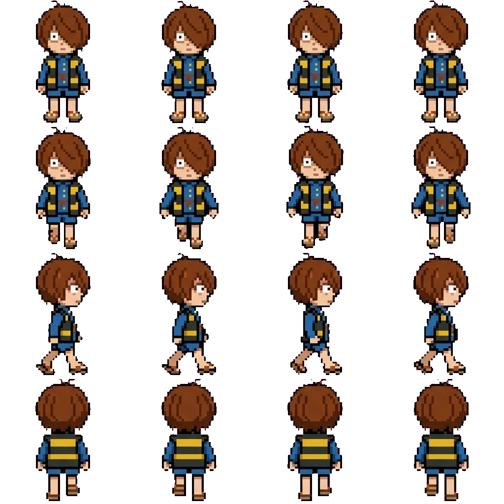 Kitaro movement sprite