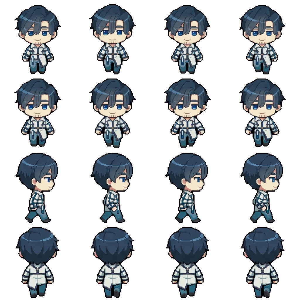 Kazui movement sprite