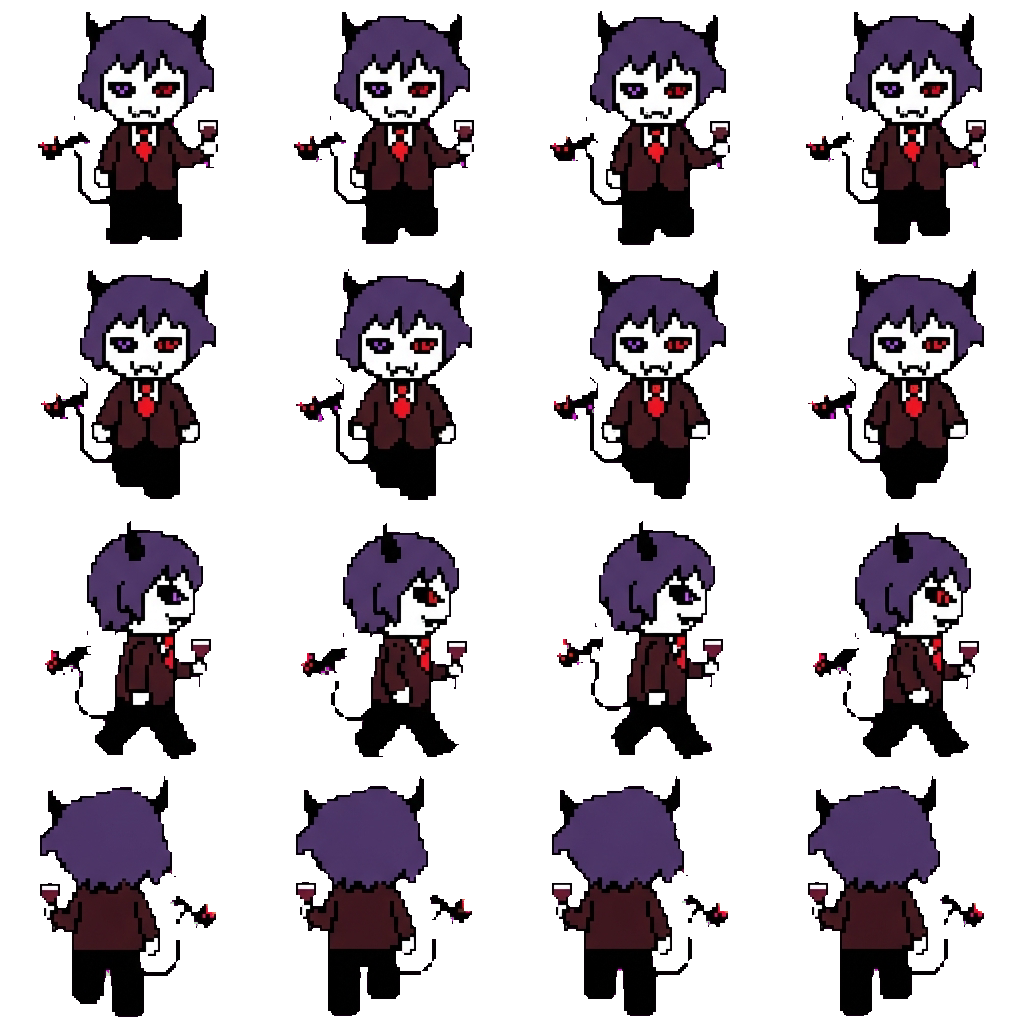 Demon movement sprite