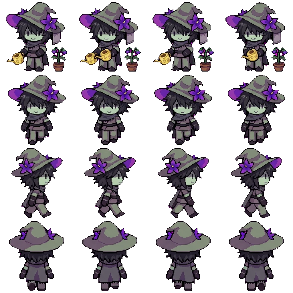 Azure movement sprite