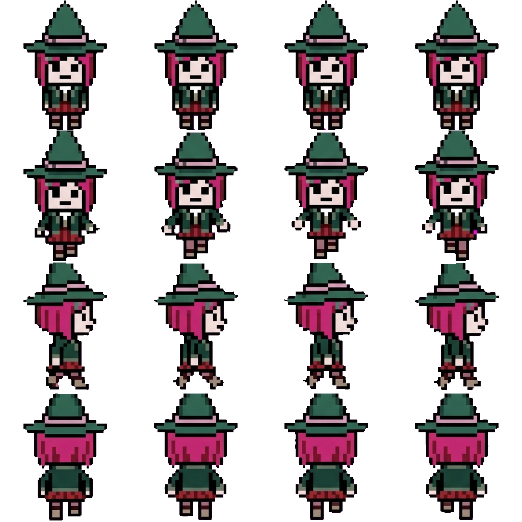 Химико Юмено movement sprite