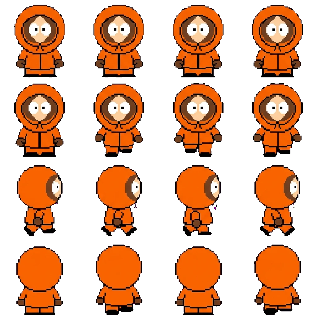 Kenny movement sprite
