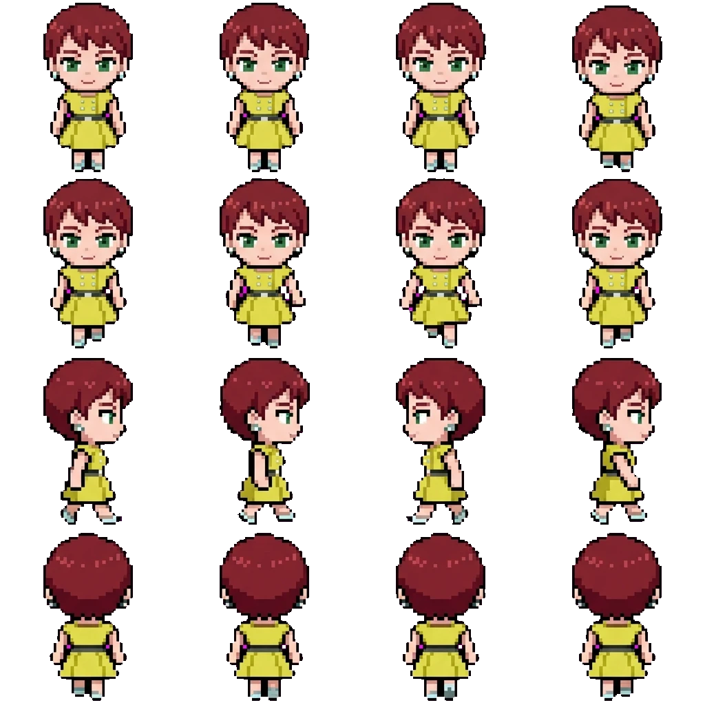 Iwako movement sprite