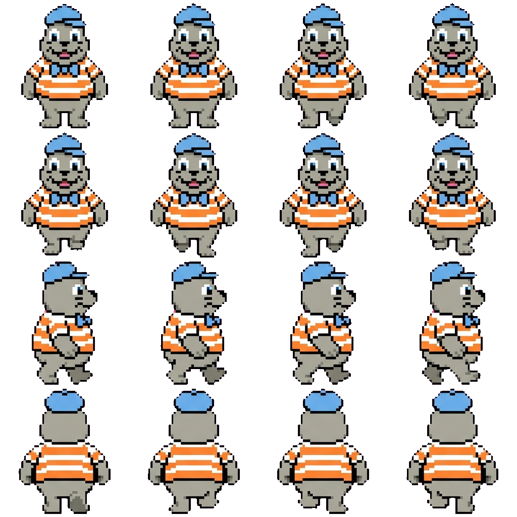 Lionel The Sea Lion! movement sprite