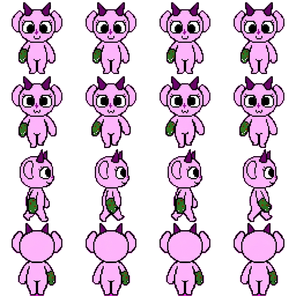 Sugar movement sprite