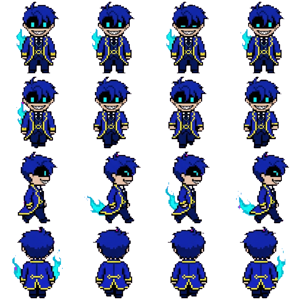 Mr Smile movement sprite