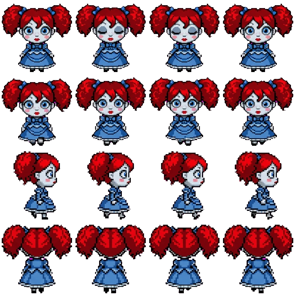Poppy Playtime movement sprite