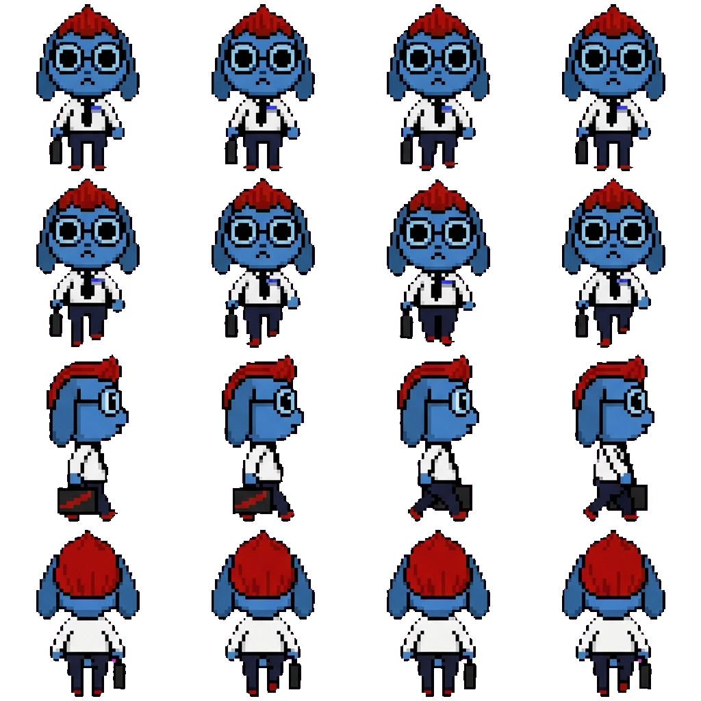 Ron from accounting movement sprite