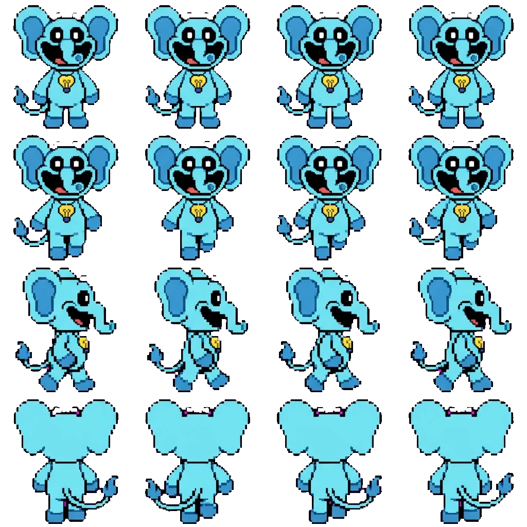 Bubba Bubbaphant movement sprite
