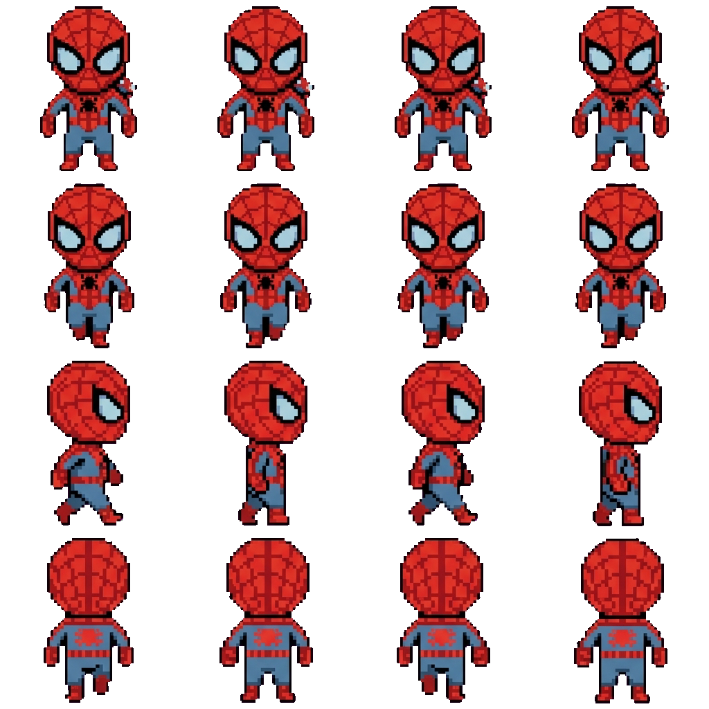 Peter movement sprite