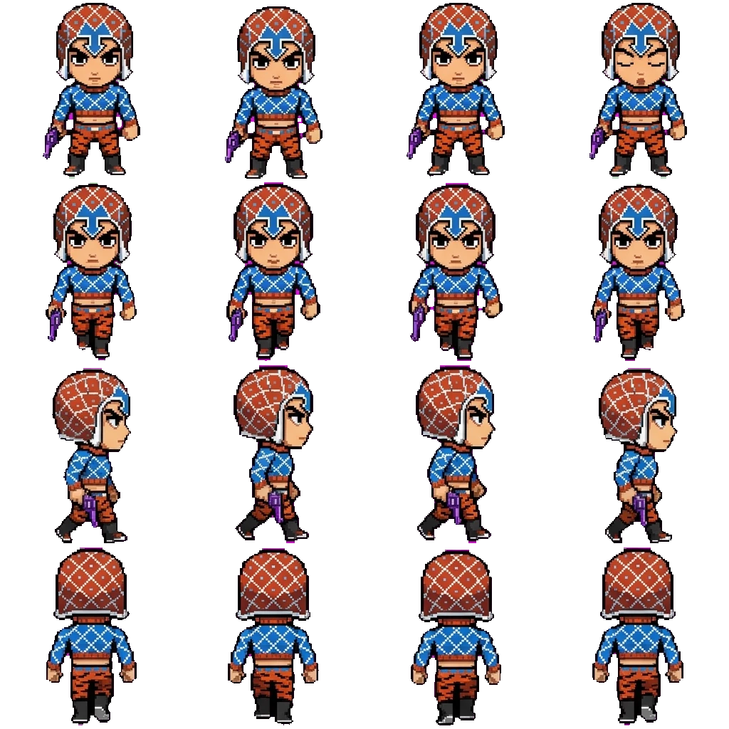 Guido Mista movement sprite
