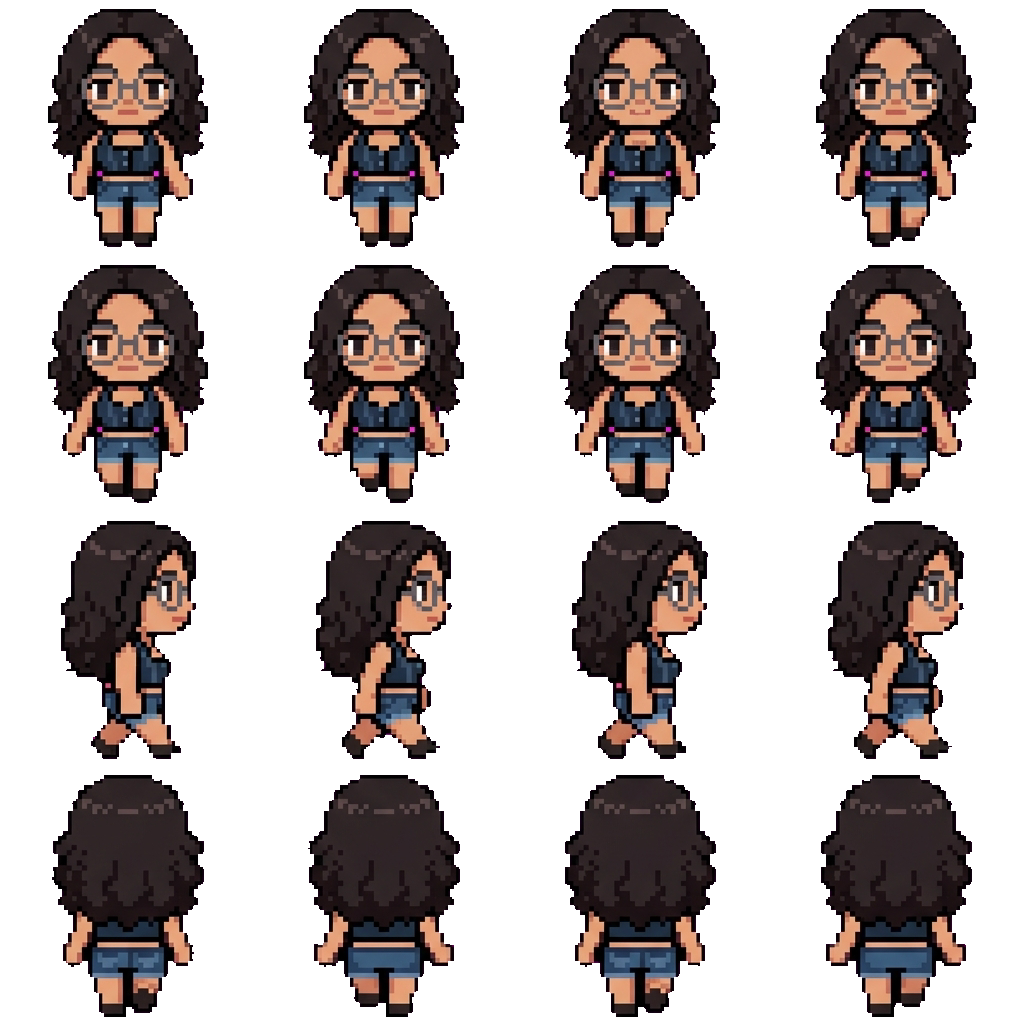 Diana movement sprite