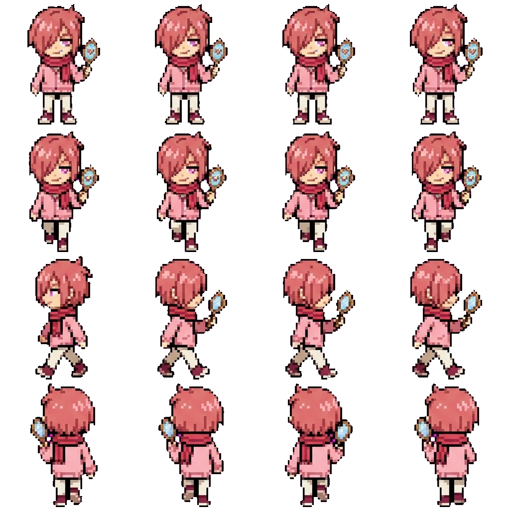 Mitsuba Sousuke movement sprite