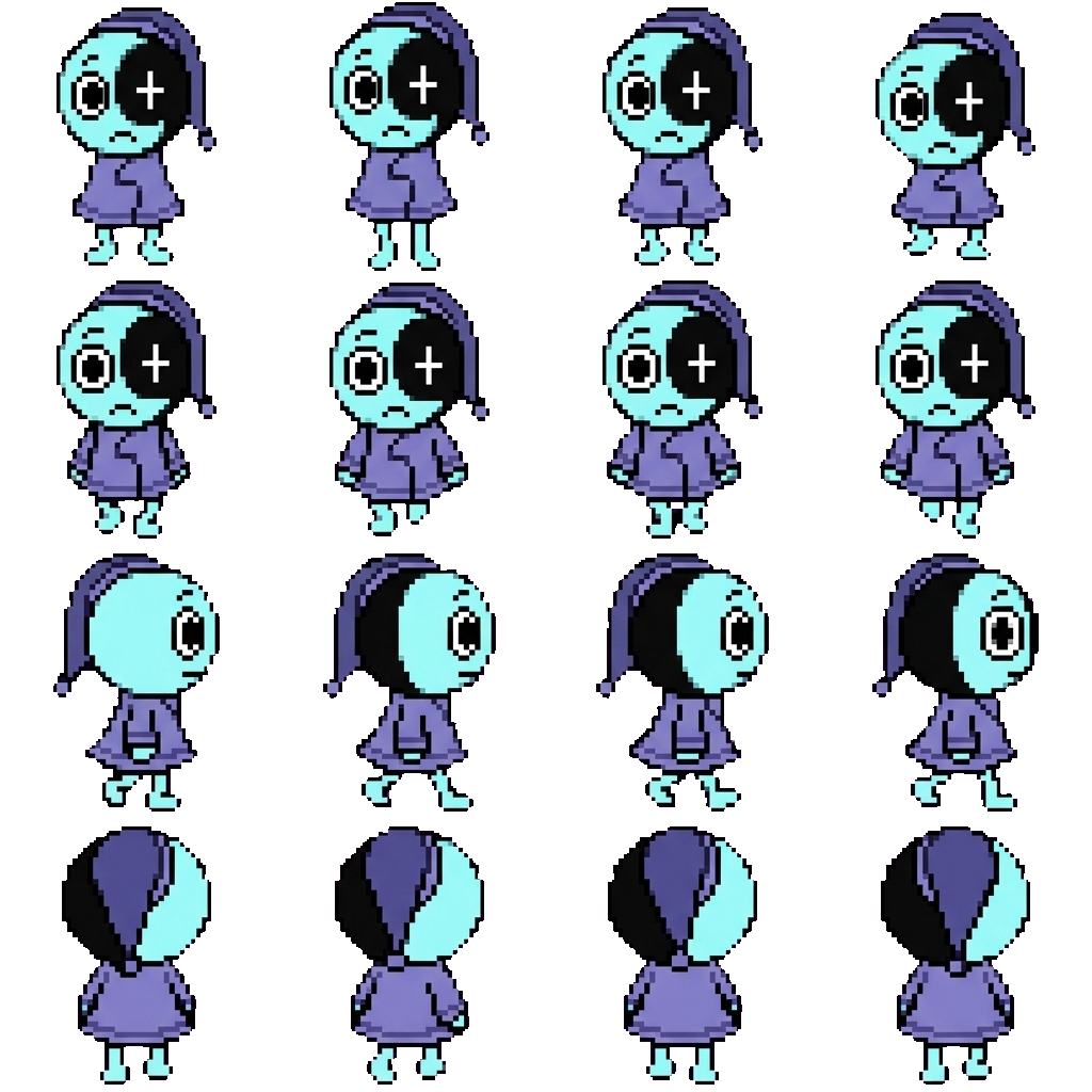Astro movement sprite