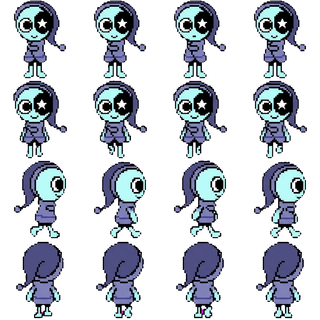 Astro movement sprite