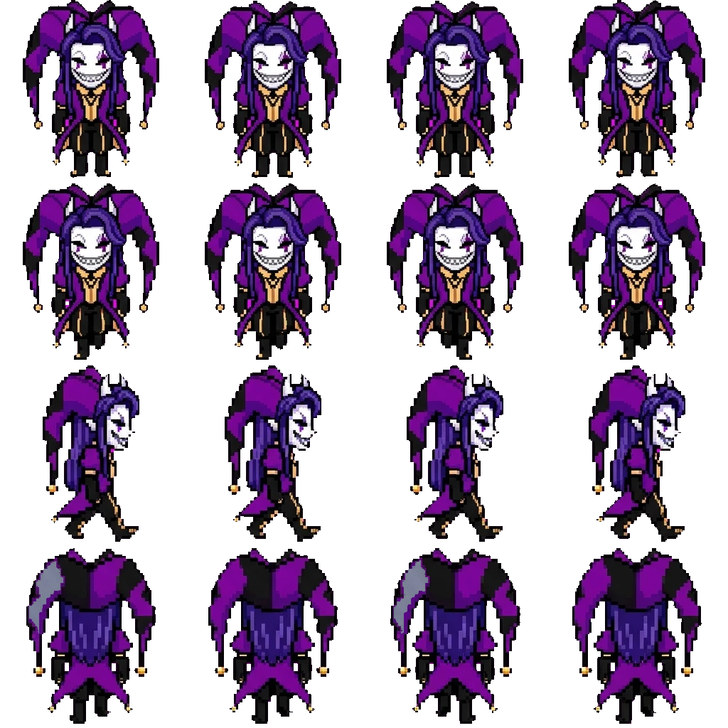 Jester movement sprite