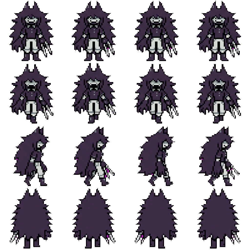Miss Circle movement sprite