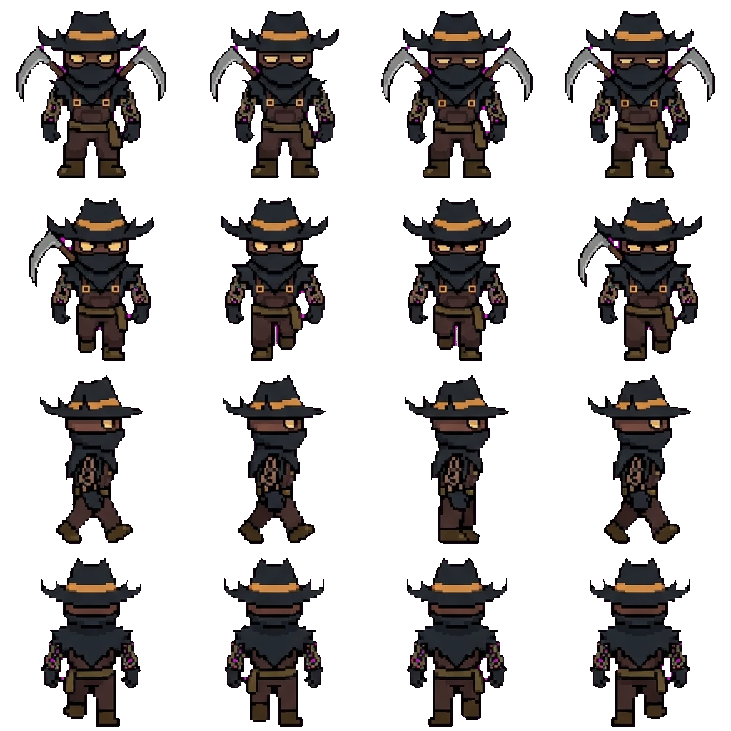 Groundskeeper movement sprite