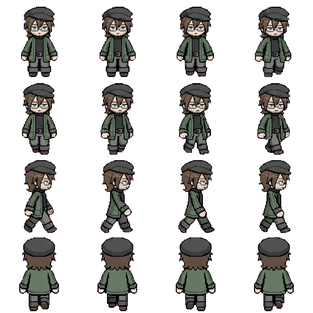 Benjamin Kondraki movement sprite
