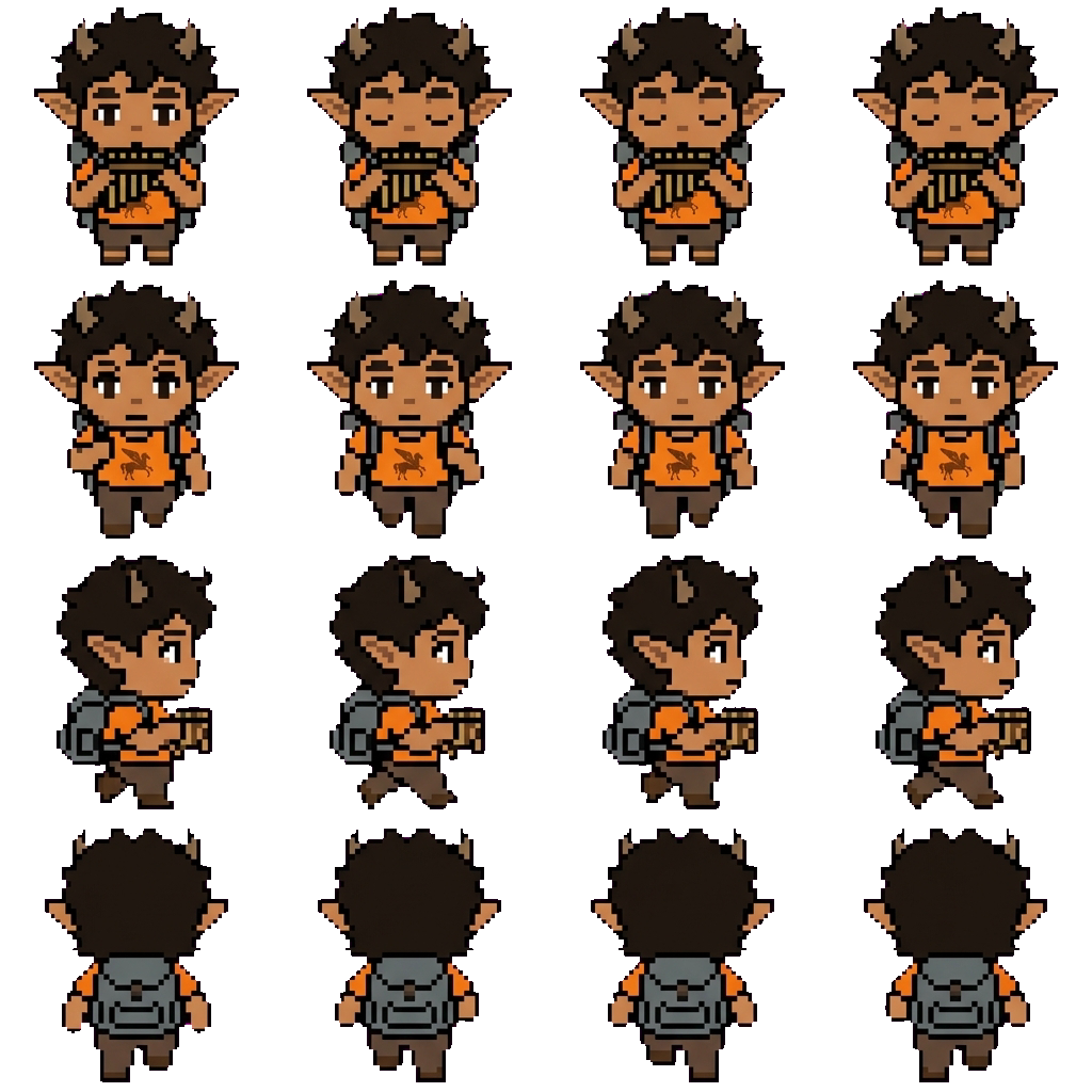 Grover Underwood movement sprite