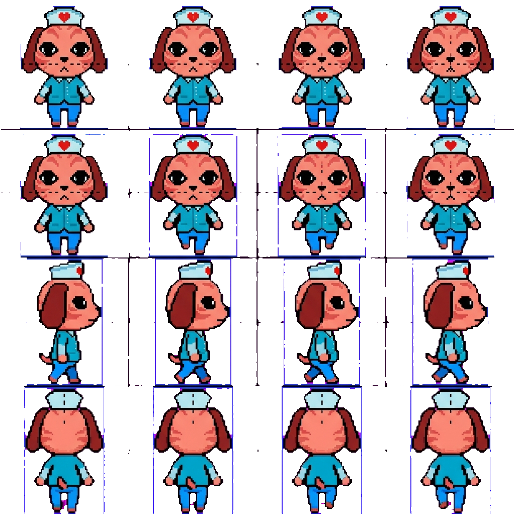 Nurse movement sprite