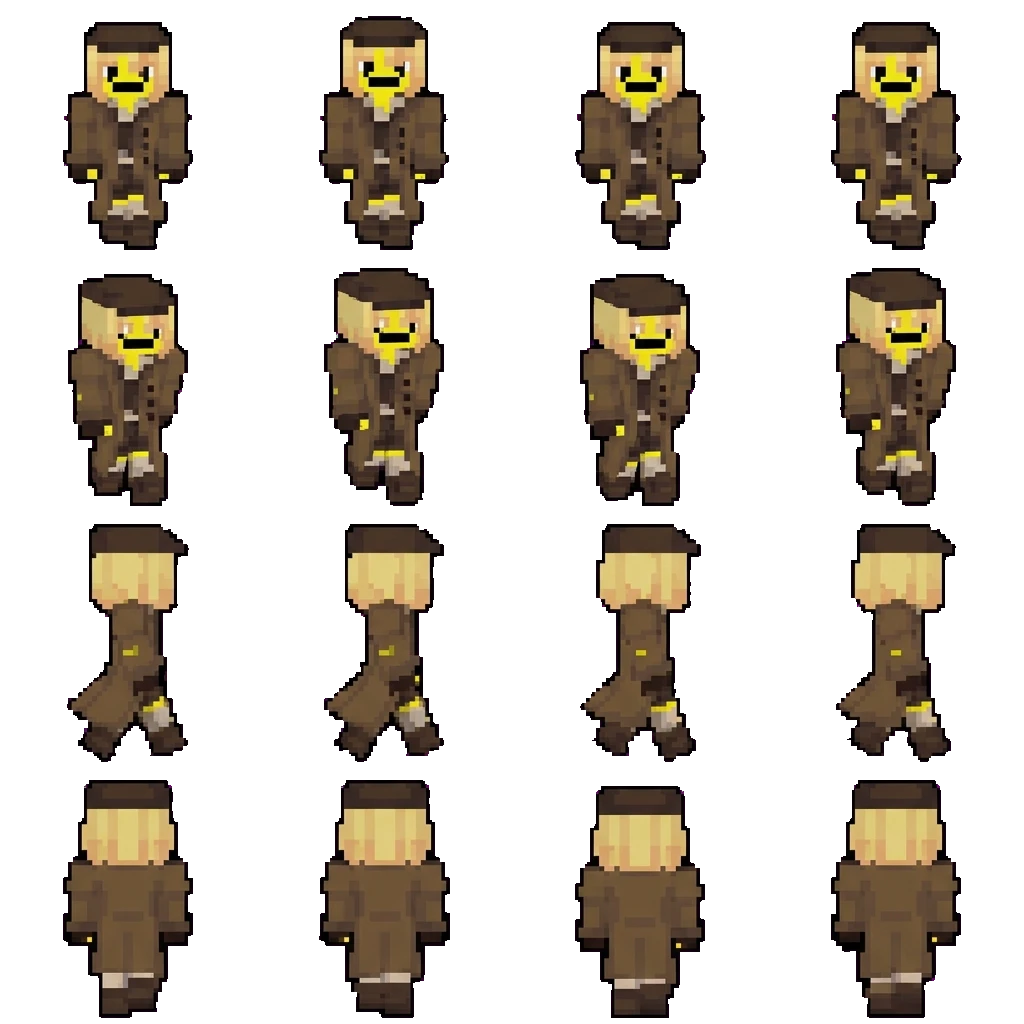 Detective Zyn movement sprite