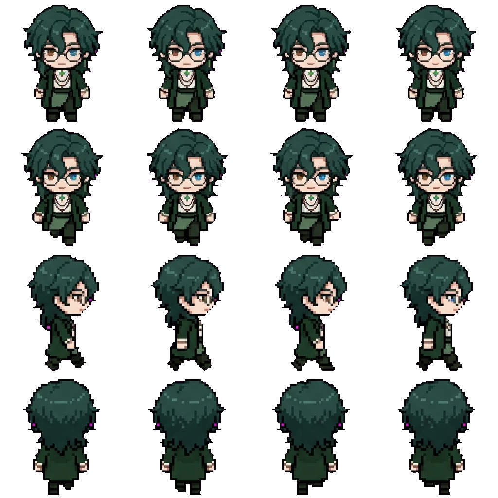 ซวนเหยา movement sprite