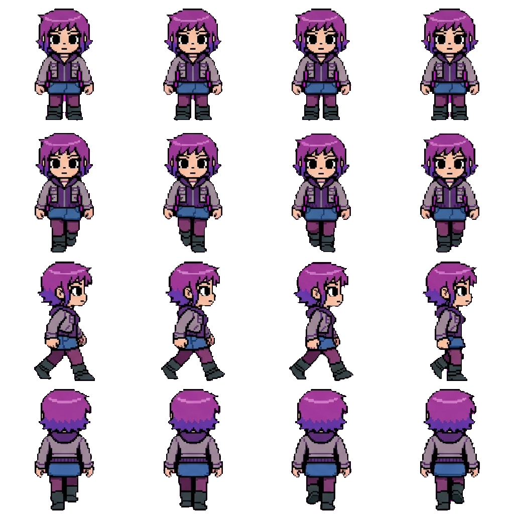 Ramona movement sprite