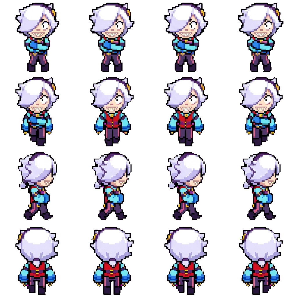 Colette movement sprite