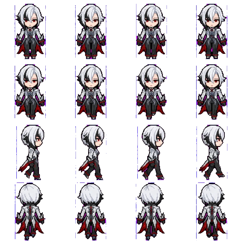 Arlecchino movement sprite